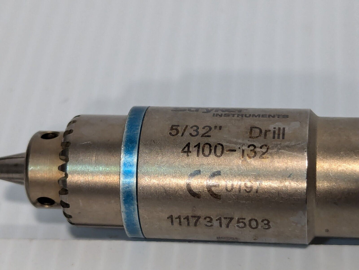 Stryker 4100-132 drill, 5/32" 1117317503 as pictured, no chuck - Free Shipping
