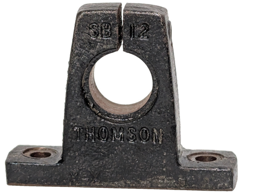 Thomson SB-12 Shaft End Support Block for 0.750 Diameter, Maleable Iron