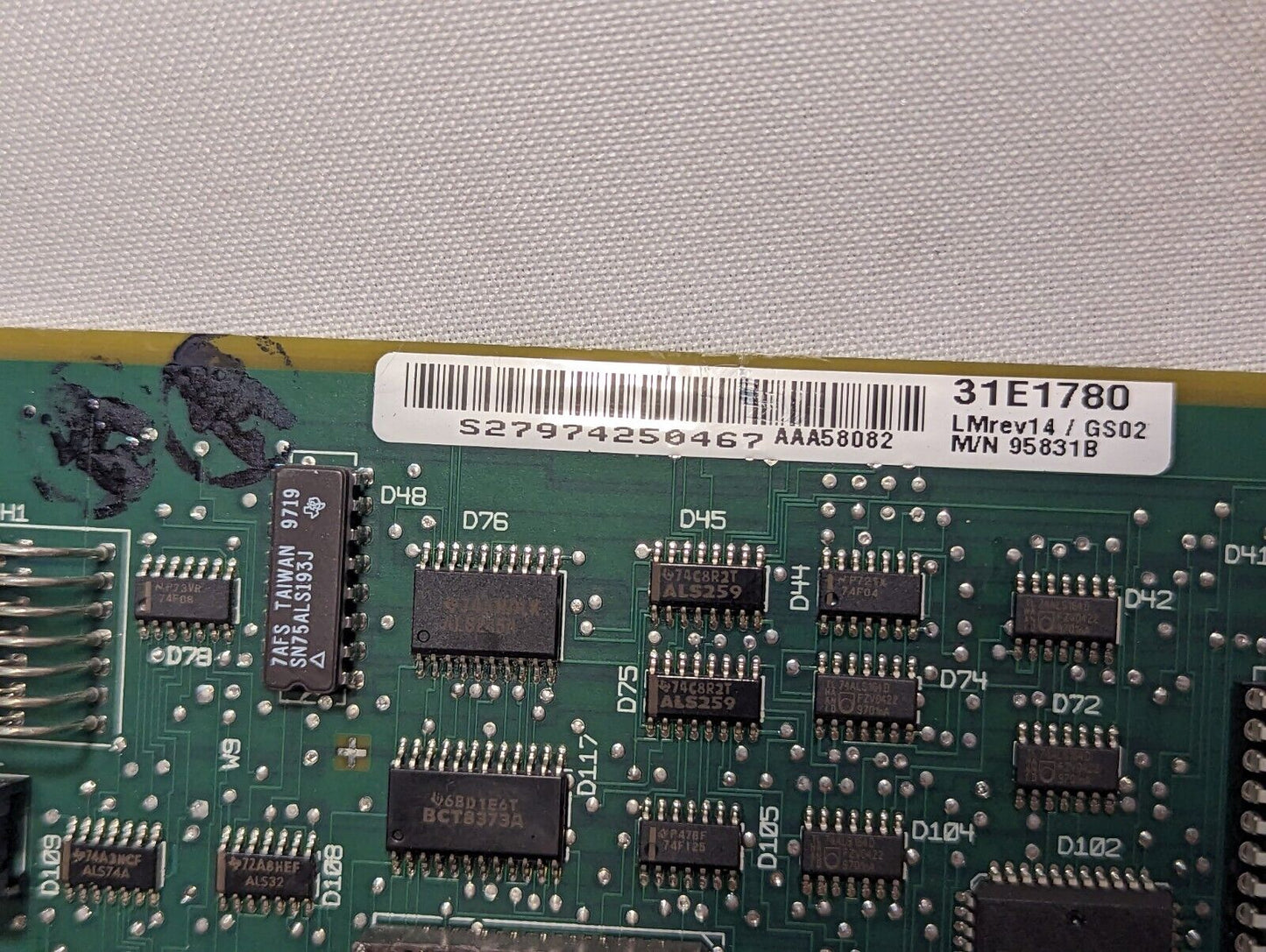 Siemens 31E1780, 95831B HICOM board