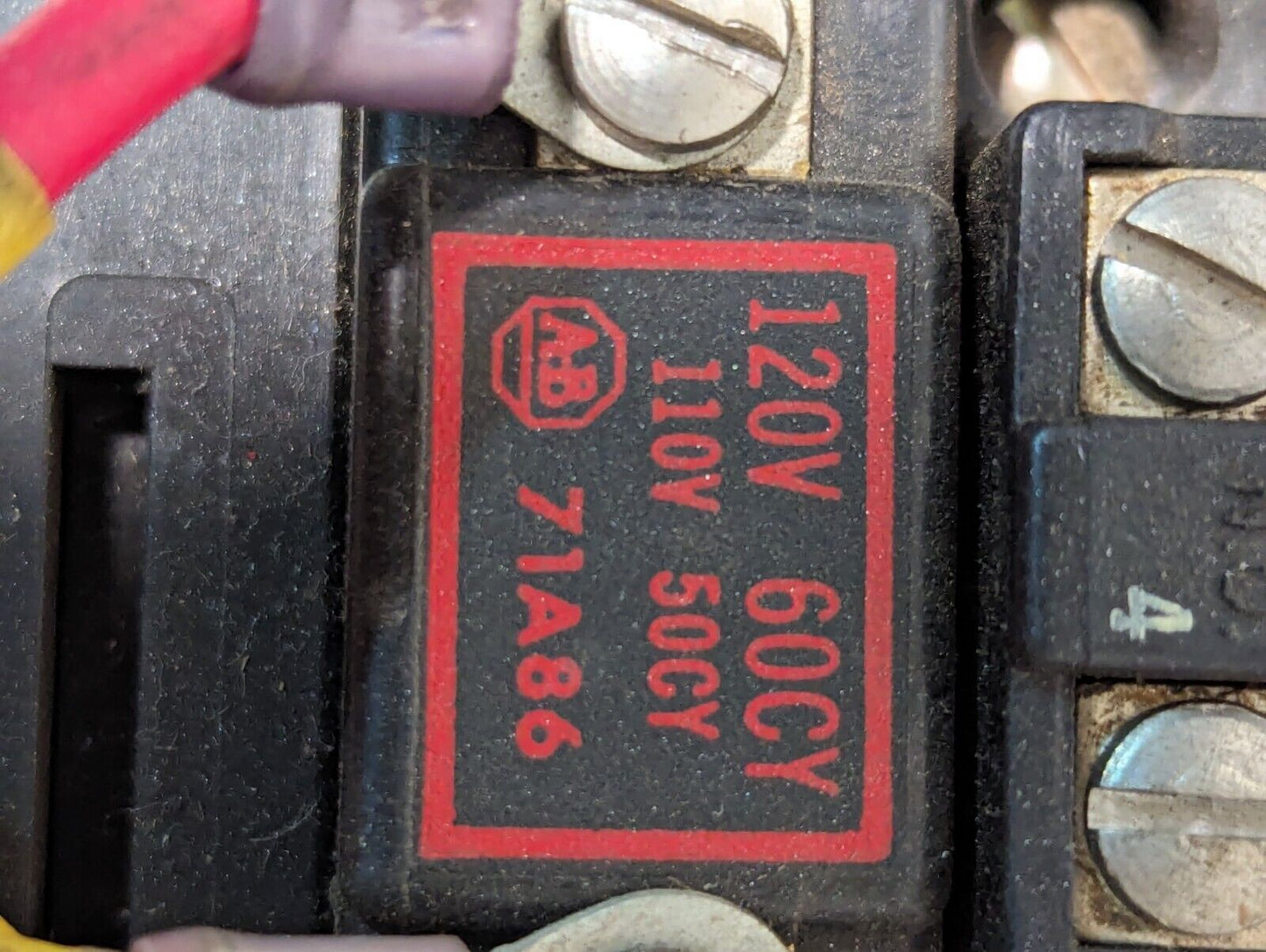 AB 705-BOD, Reversing Starter Motor, Ser K, 110/120v Coil, NEMA Sz 1, 3-2 Phase