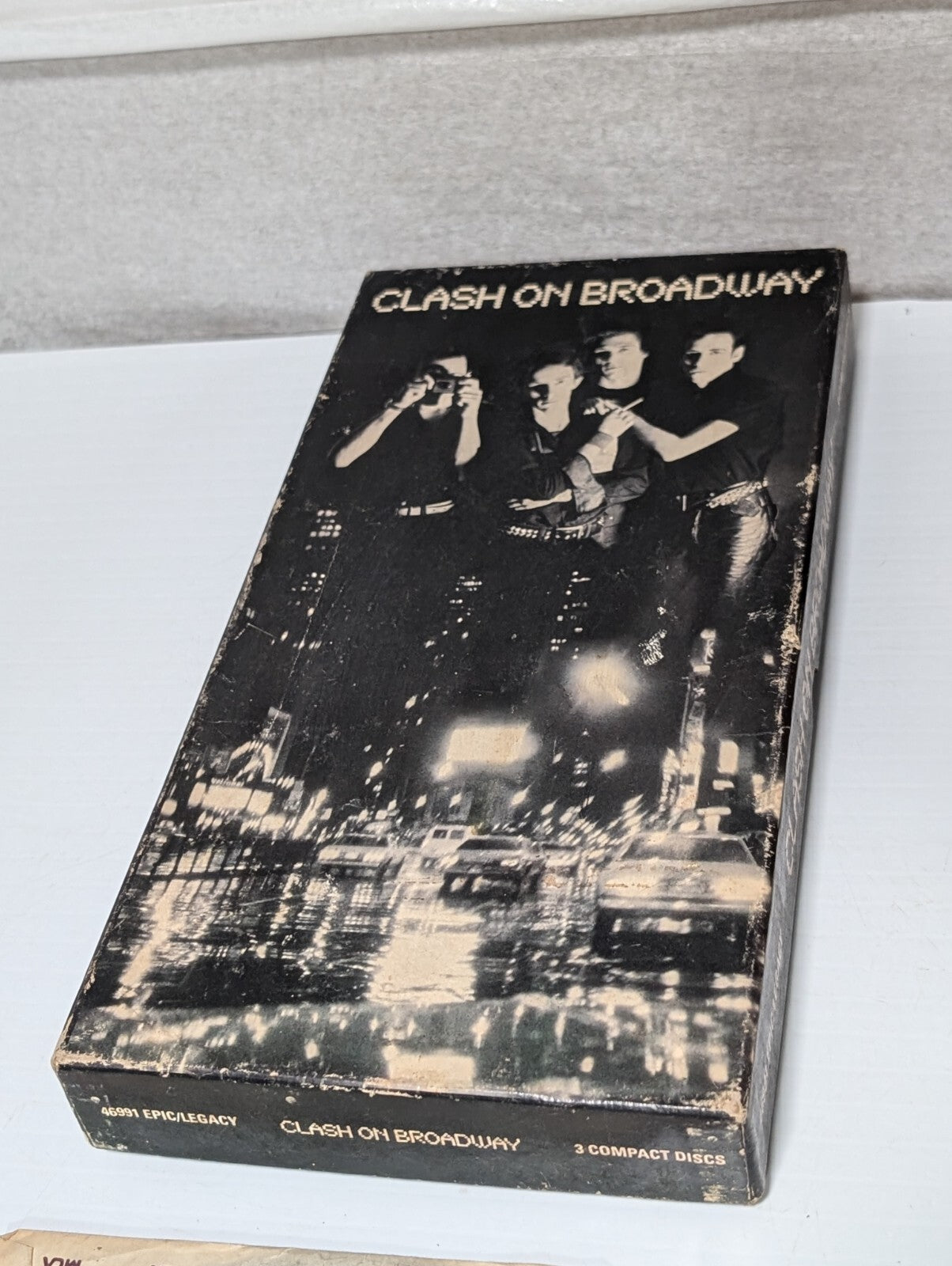 The Clash - Clash On Broadway Box Set, 3 CD’s With Booklets, 1991, Complete Set
