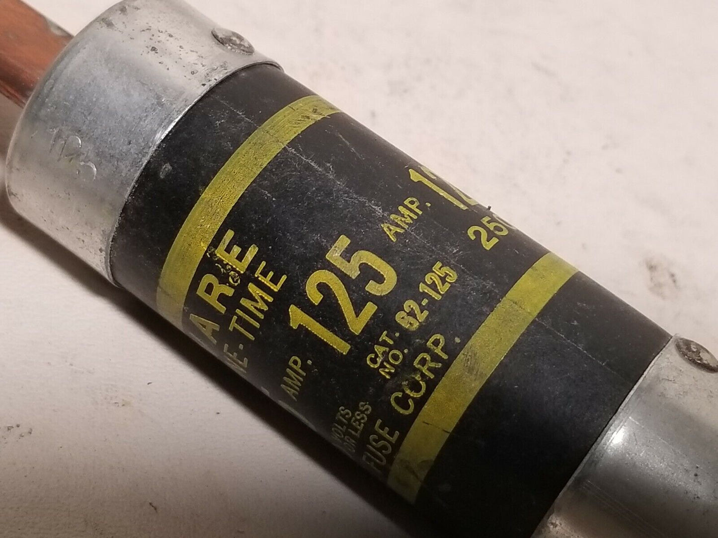 WARE One Time Fuse 62-125 125A 250V
