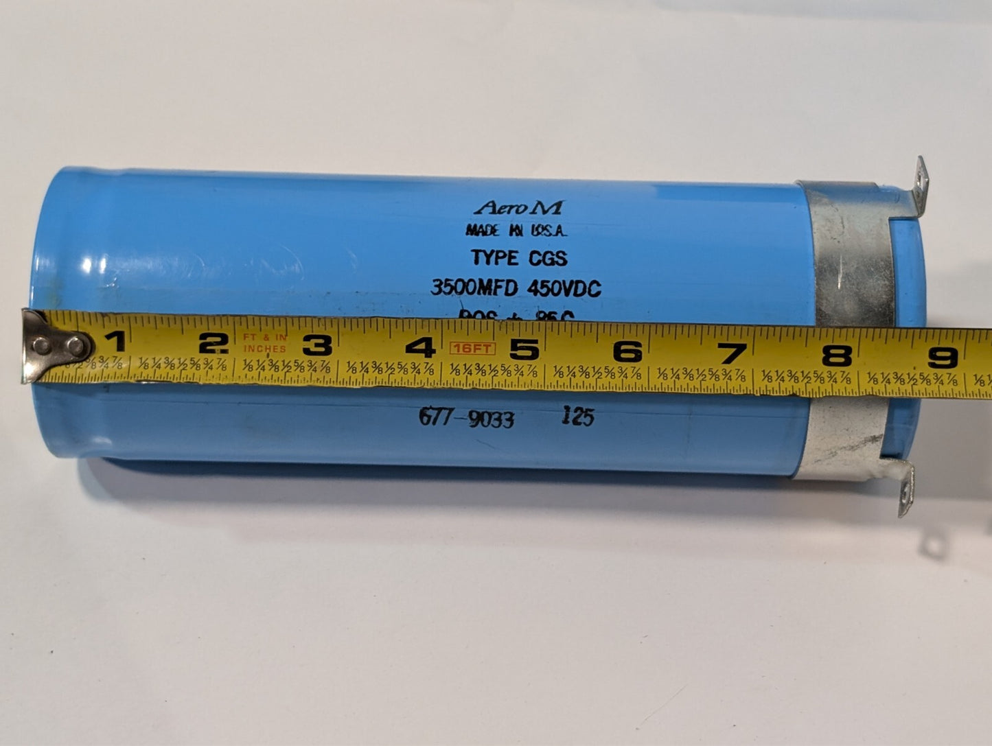 Aero M Capacitor CGS 3814-960 3814960 3500Mfd 450Vdc
