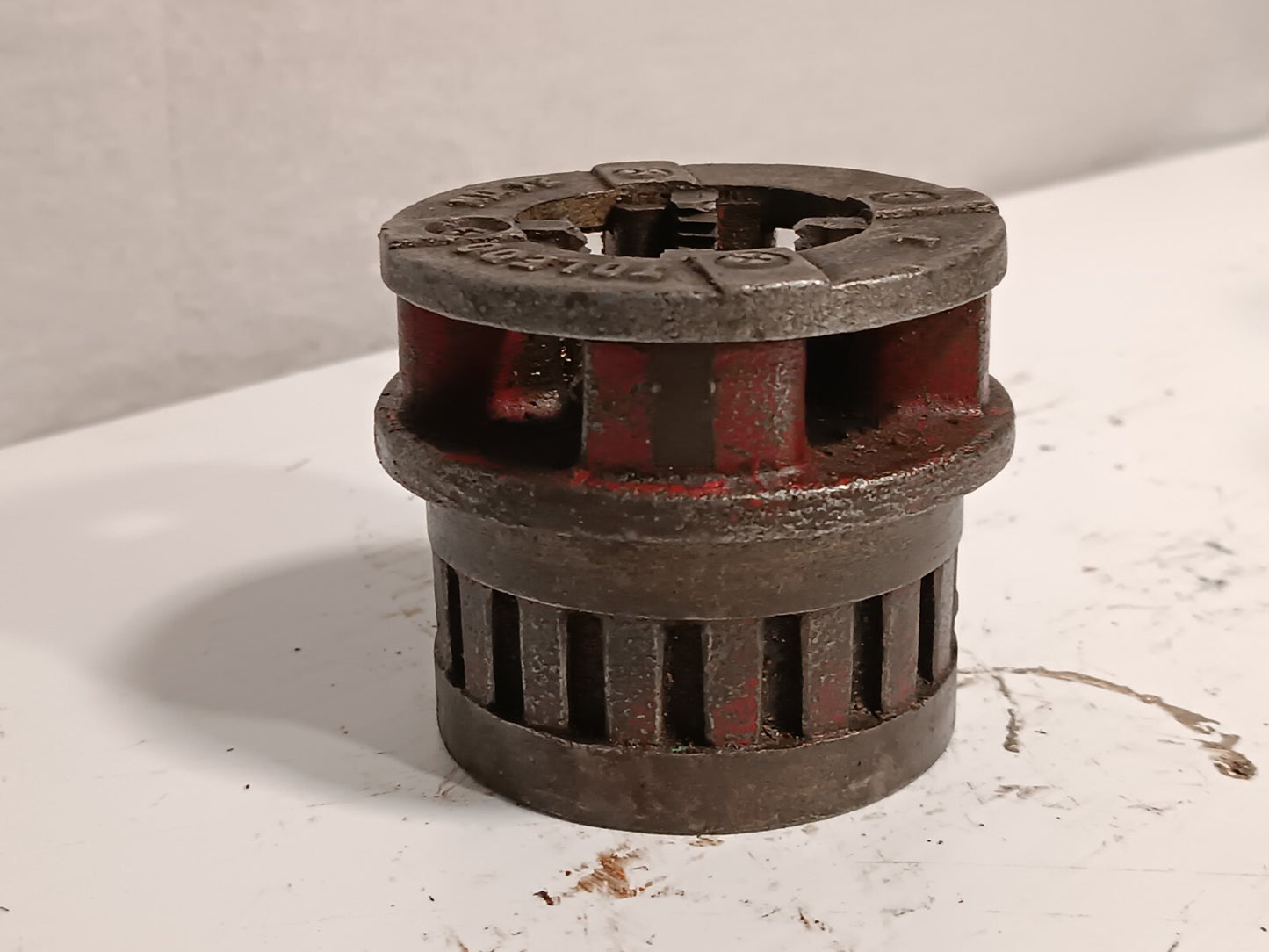 Toledo No. 12 1" Pipe Threader Head With Pipe Threader Die