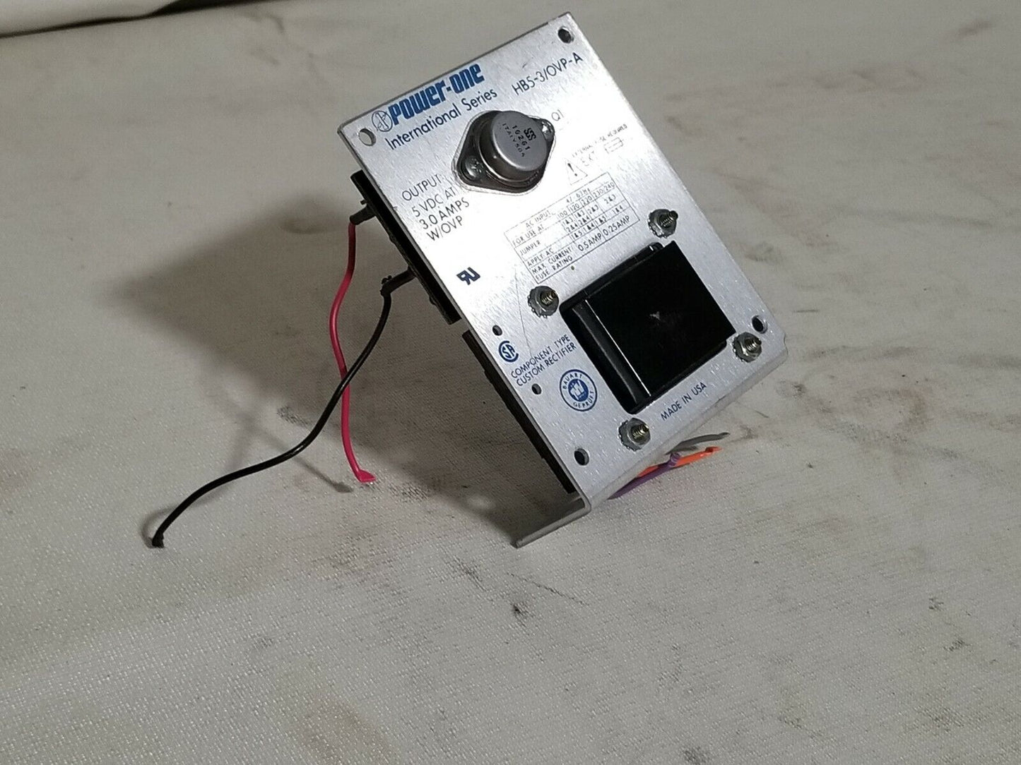 Power-One International Series HB5-3/OVP-A, Output 5VDC for Varian 9686960B