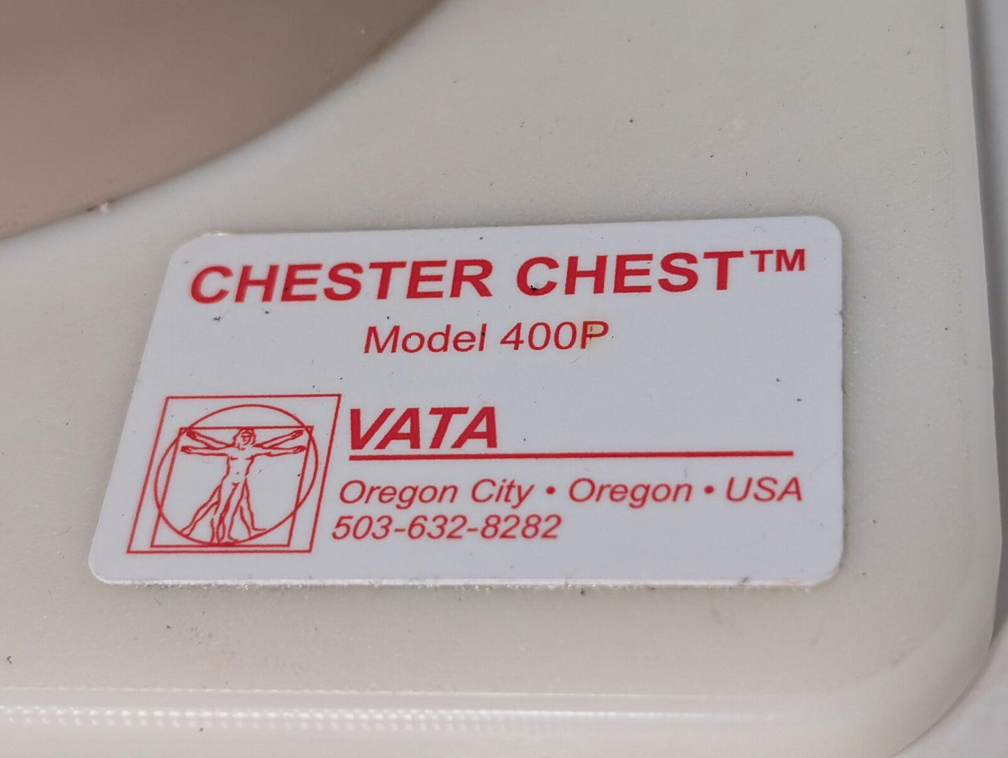 Vata Chester Chest 400P Anatomical Healthcare Model Port Training Mannequin