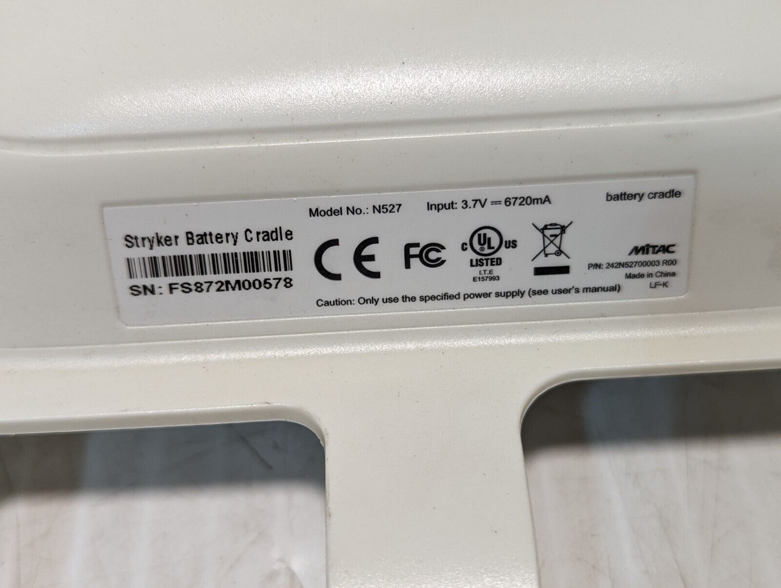 Stryker 0694-001-050 Surgicount Tablet Pole Mount - Free Shipping