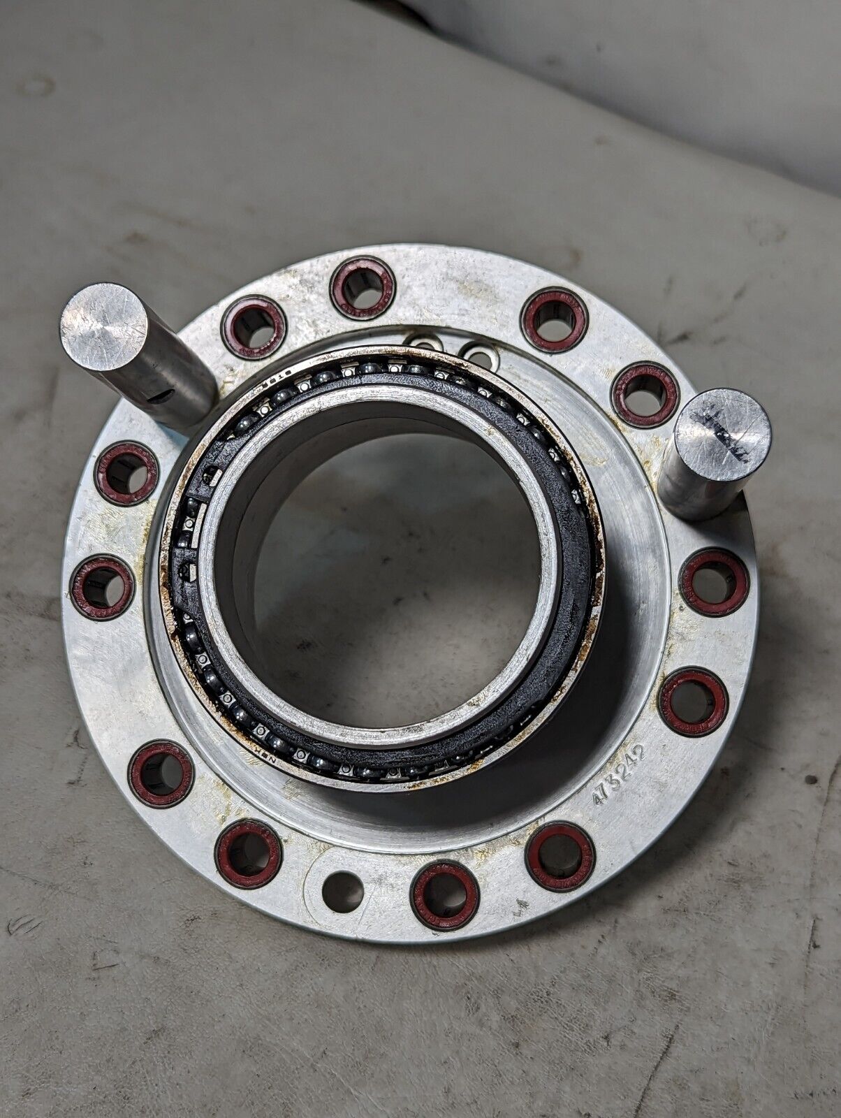 Unknown pharmaceutical process equipment with NSK 6816, 12x Sferax 1017 bearings