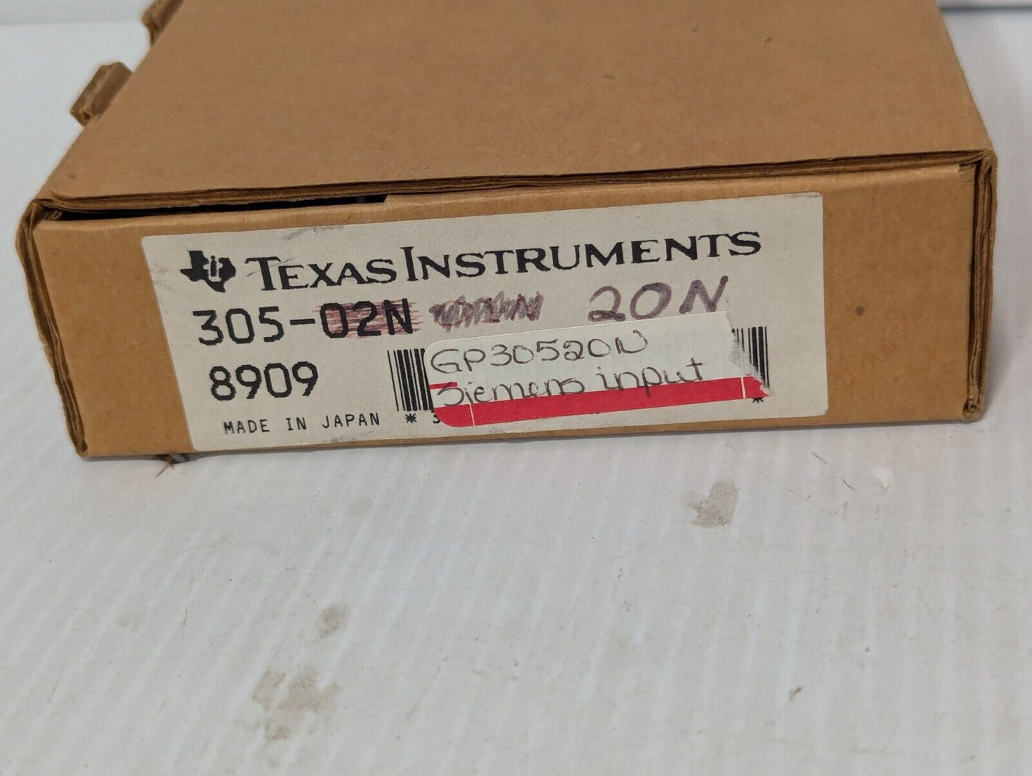Texas Instruments 305-50T output module, 24VDC, 5-28VDC, 0.5A - Free Shipping