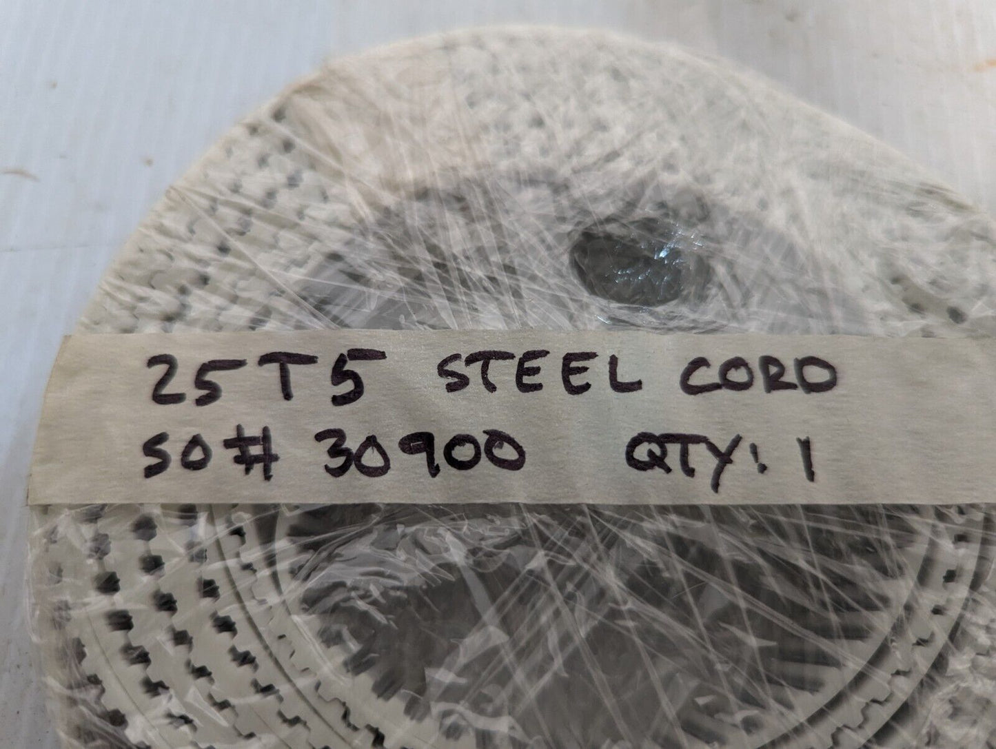 25T5 timing belt, polyurethane and steel cord, 50# 30900 - Free Shipping