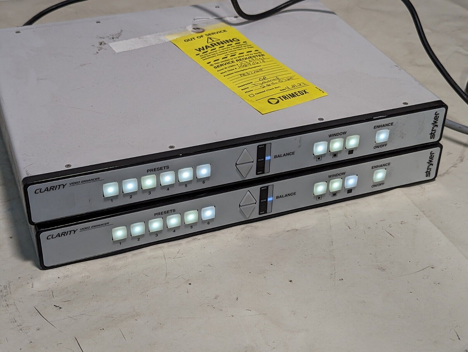 Stryker ZMED-2XYAC-019 Clarity video enhancer