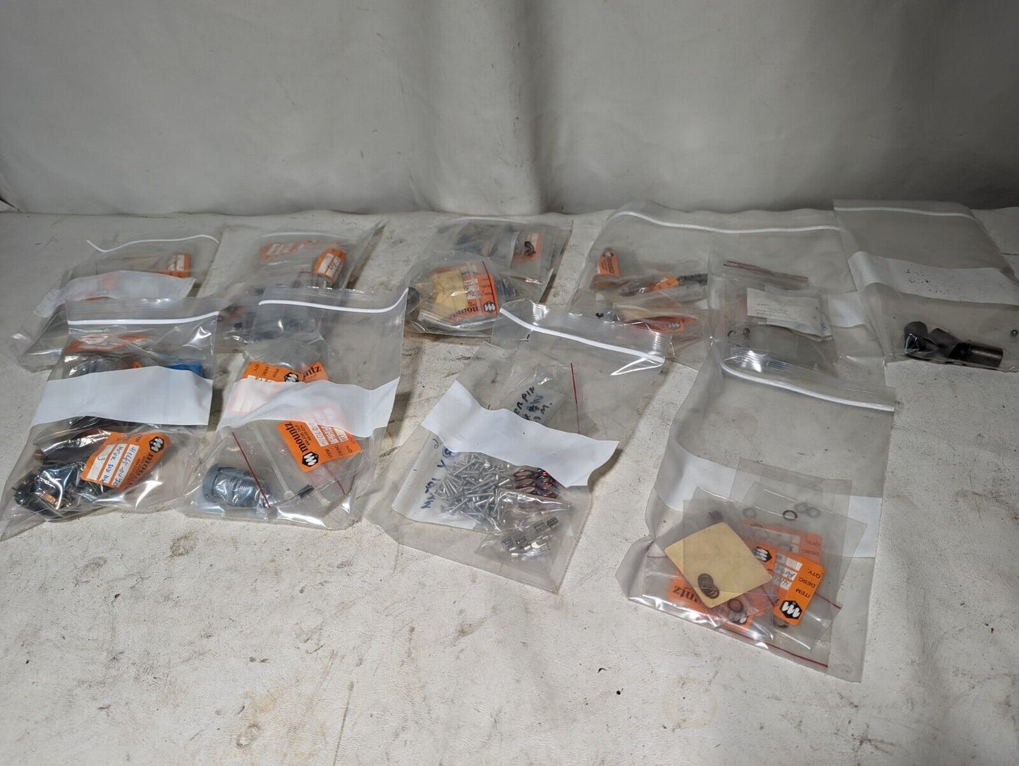 Large lot of parts for Mountz automatic screwdriver