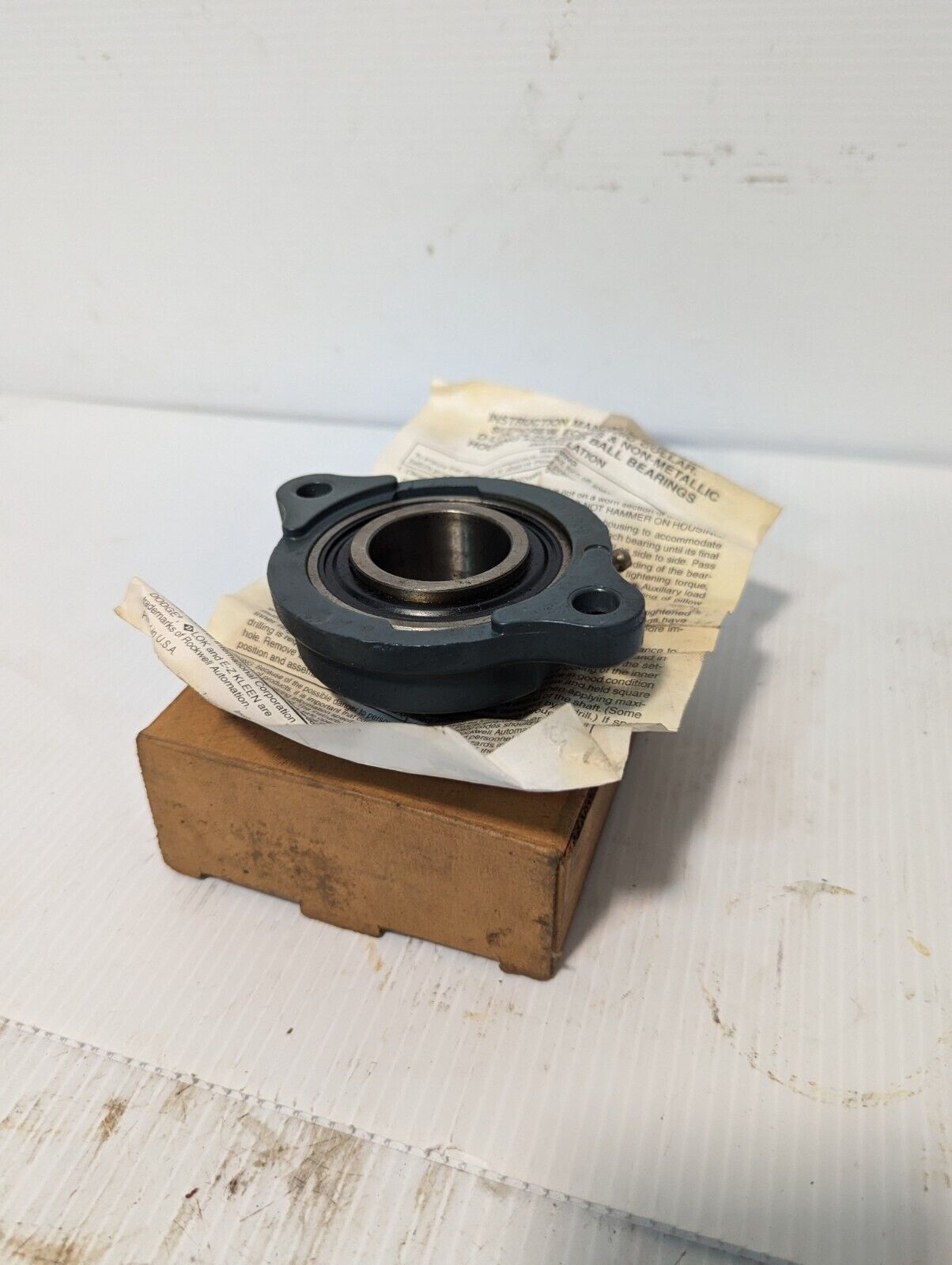 Dodge 126769 bearing, 2 bolt flange bearing, w/SC 1-7/16 insert, 207 - Free Ship