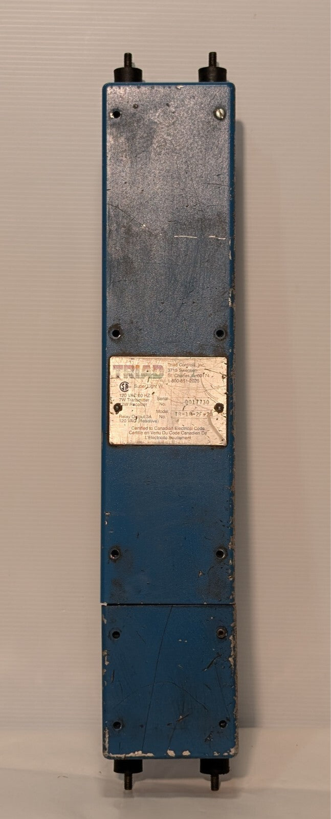 Triad TR-18-2F-20 Light Curtain Component