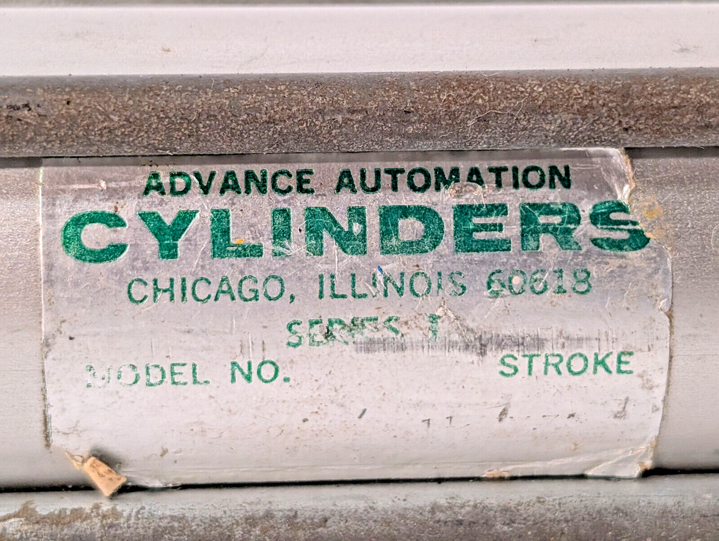 Advanced Automation Cylinders Pneumatic Cylinder Assembly, Made in USA