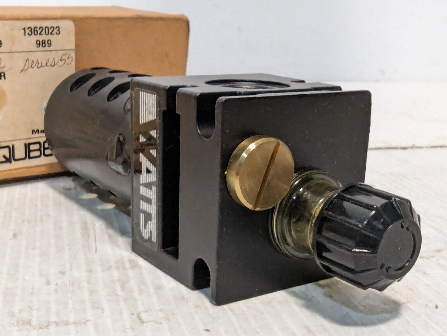 Watts L75-03B "Qube" Pneumatic Lubricator 3/8" 150 PSI - Free Shipping
