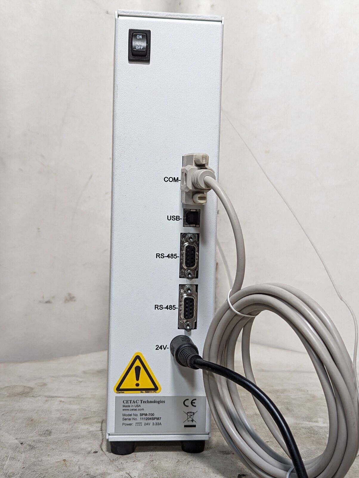 CETAC A7-SD-141 autosampler (interchim PFM-B-87) with CETAC SPM-700 syringe pump