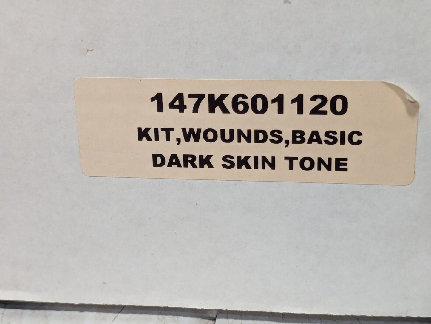 CAE Medical 147K601120 Basic Wounds Kit, Dark Skin Tone - Free Shipping