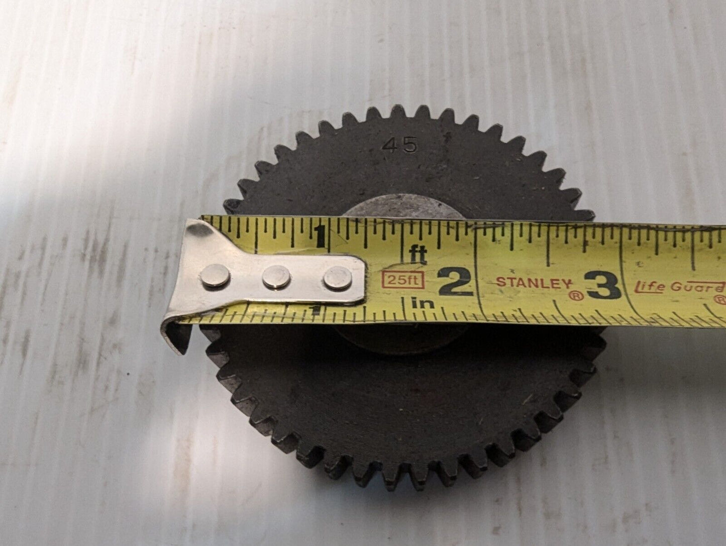 45 Tooth Gear 3" Outer Diameter 11 Tooth .75" Bore .5" Thick - Free Shipping