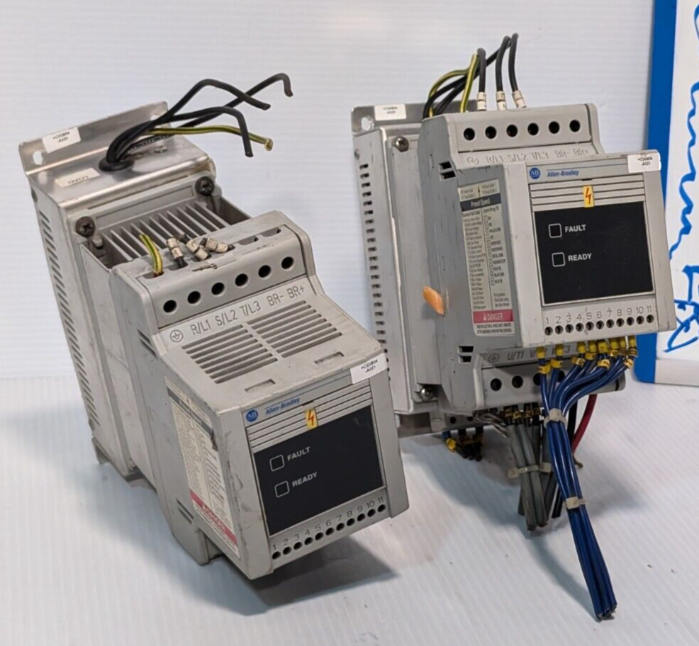 Allen Bradley 160-BA06NPS1 Variable Speed Drive, 6 AMP, 380-460 VAC as shown
