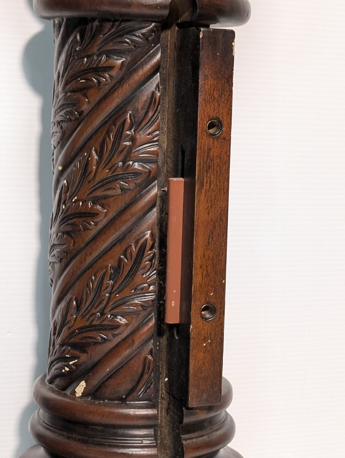 Vintage Pair of Carved Victorian Pedestals and Plant Stands