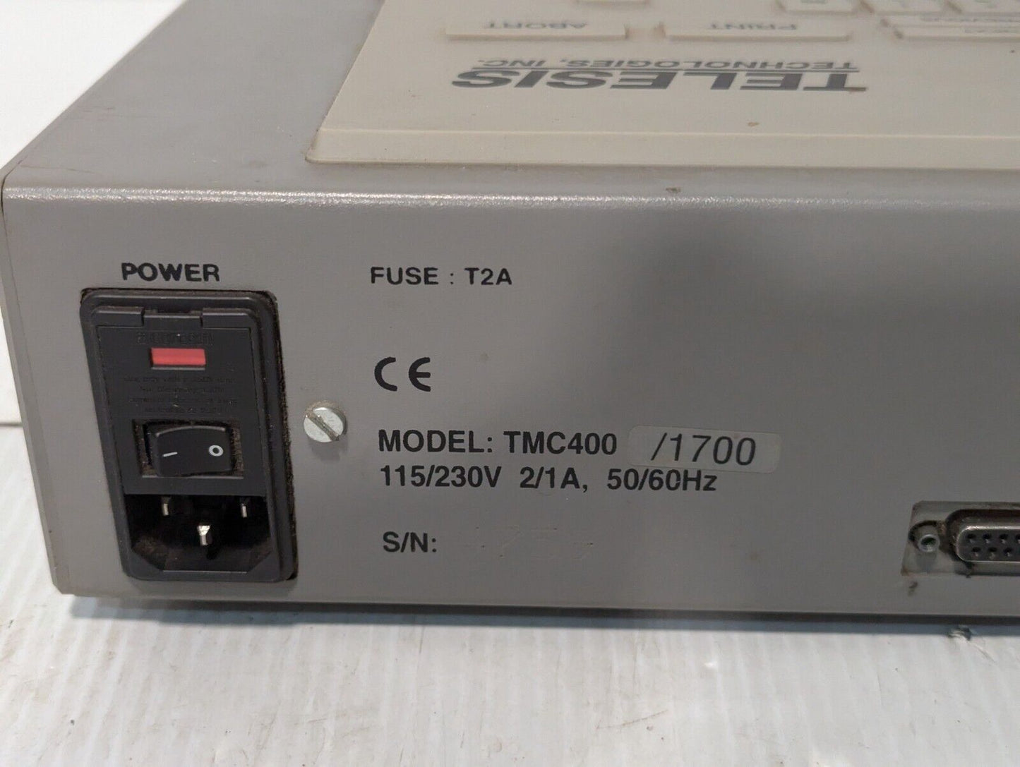Telesis TMC400/1700 LCD Controller Key Board w/o Cable - Free Shipping+Returns