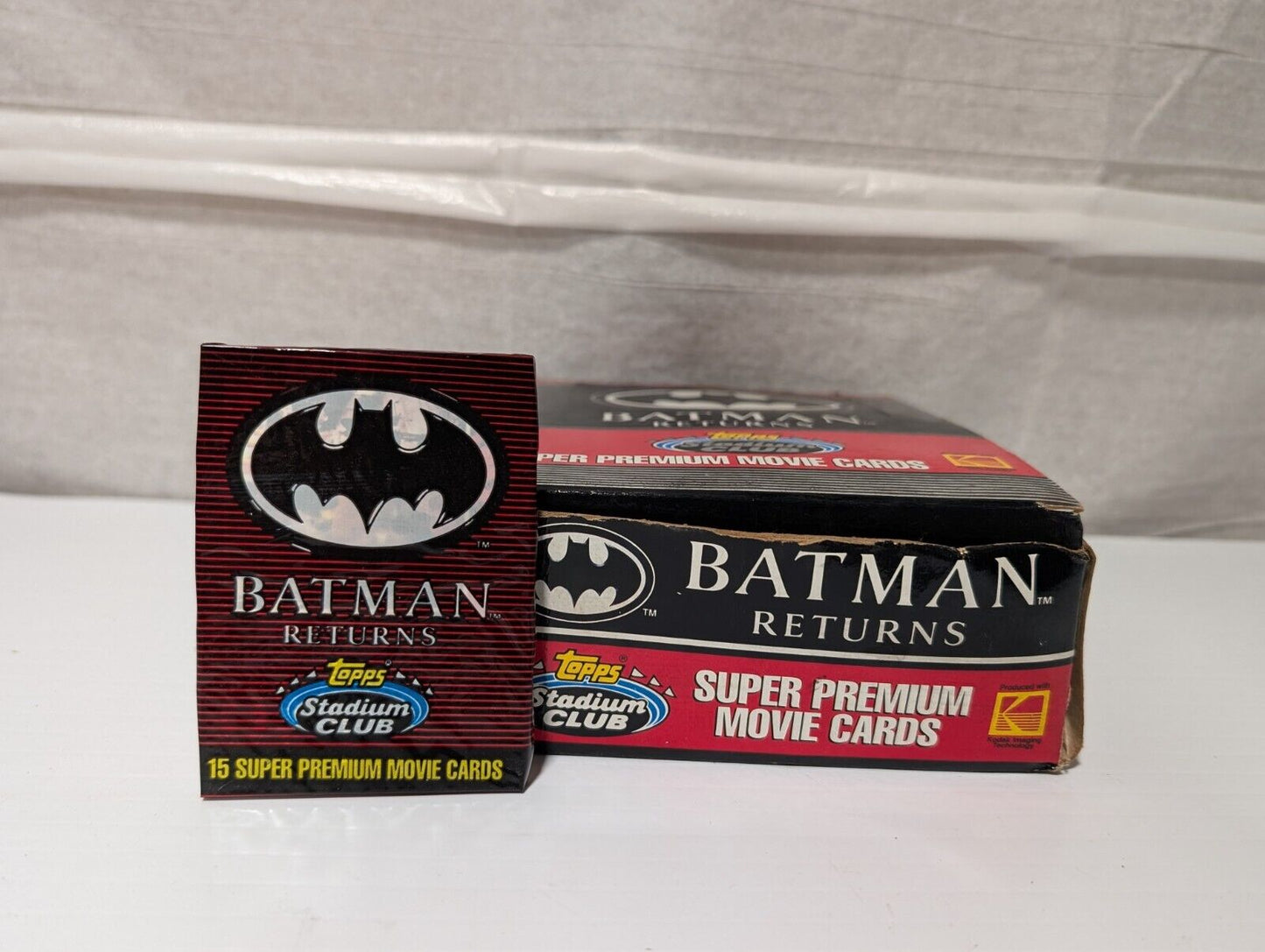 Vintage Batman Collectibles 1500+ Cards Stickers Michael Keaton Jack Nicholson