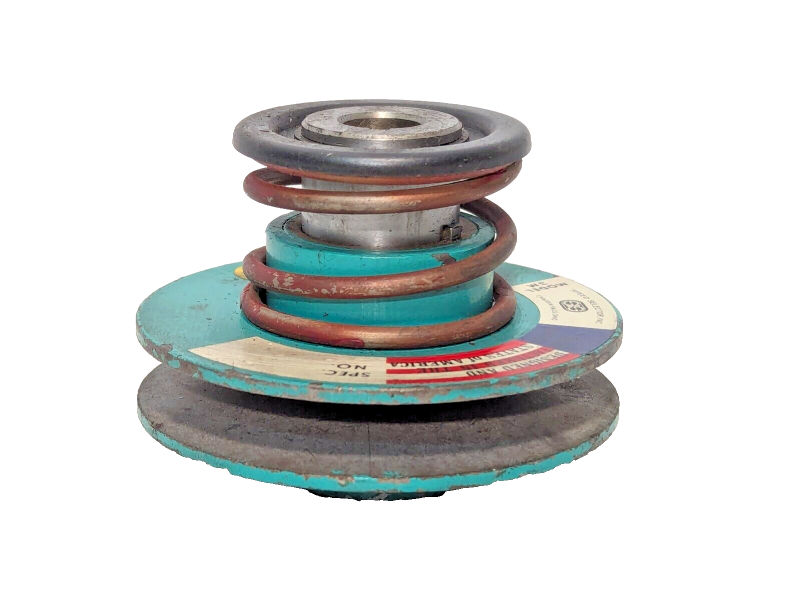 Speed Selector 3M Spring Loaded Pulley 1/2" Bore "A" Section Belt-Free Ship