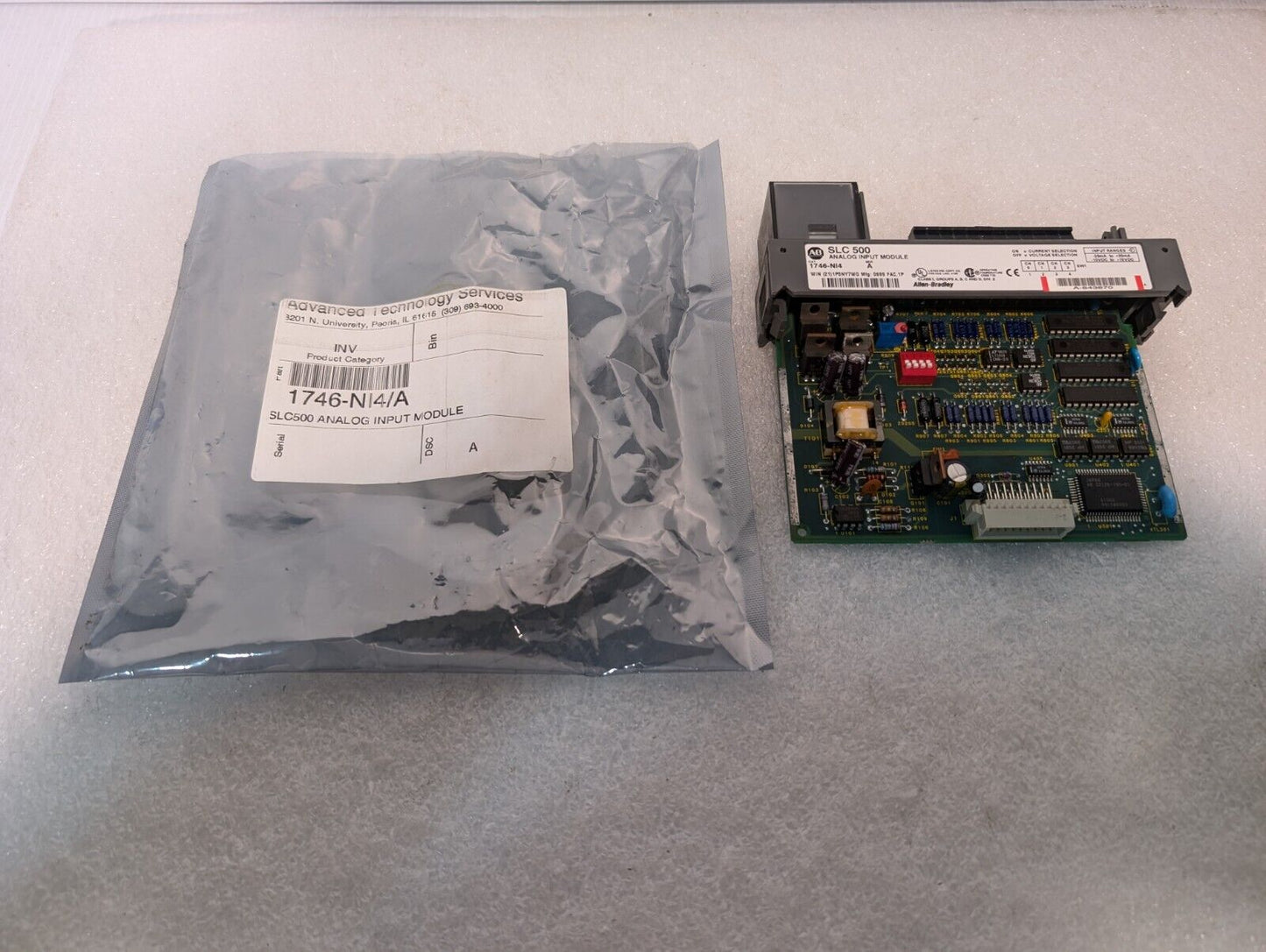 Allen Bradley 1746-NI4 Analog Input Module, Series A - Free Shipping