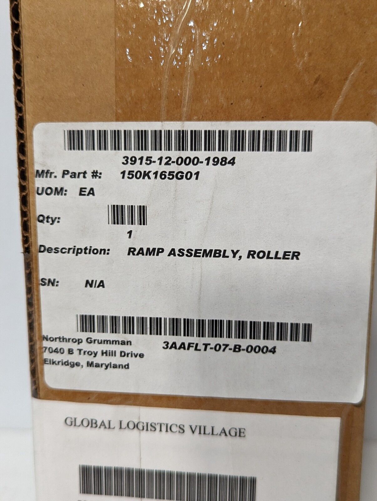 3915-12-000-1984 150K165G01 Roller Ramp Assembly - Free Shipping