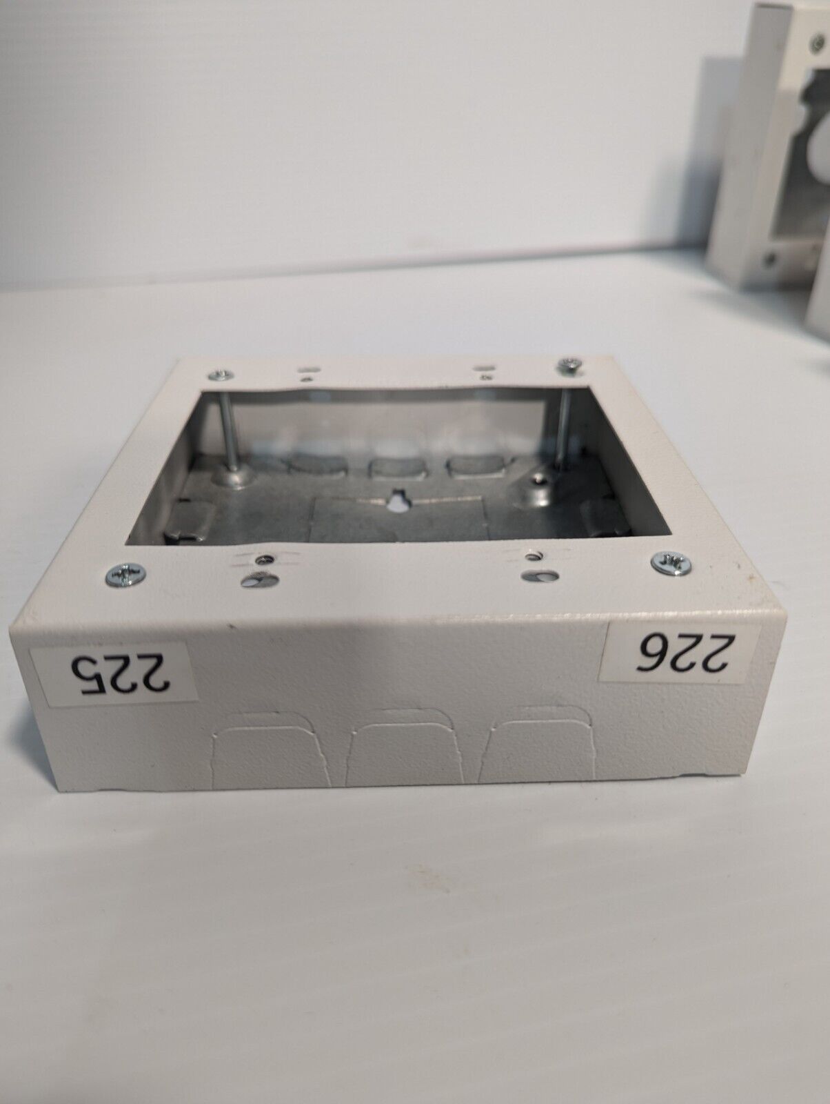 Lot of 7 USED Legrand Wiremold 2-Gang Deep Outlet Box 41843-BW32-RC-121213-Fr Sh