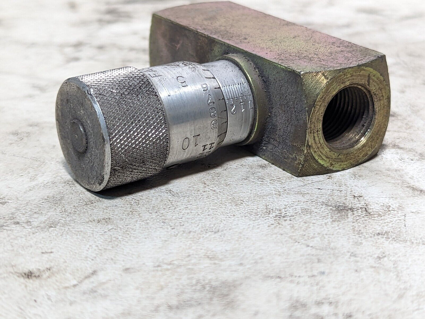 M&M Flow Products precision control valve, analog