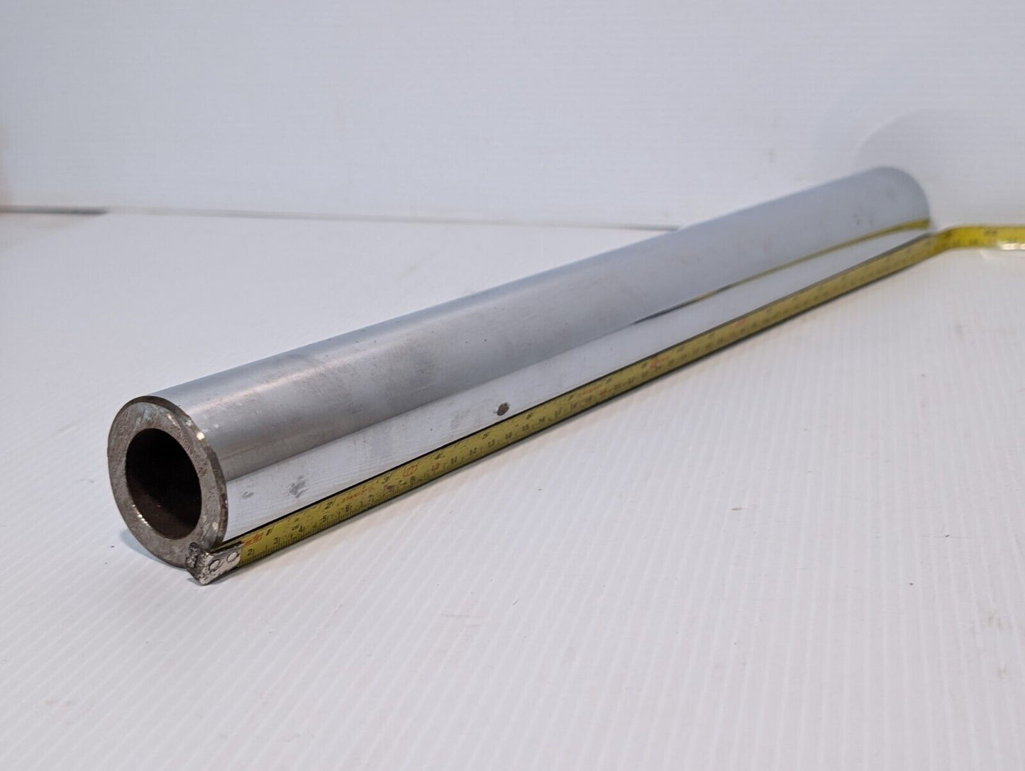 Stainless Steel Tube, 19.75"L x 2"OD x 1.25"ID, 3/8" Thickness - Free Shipping