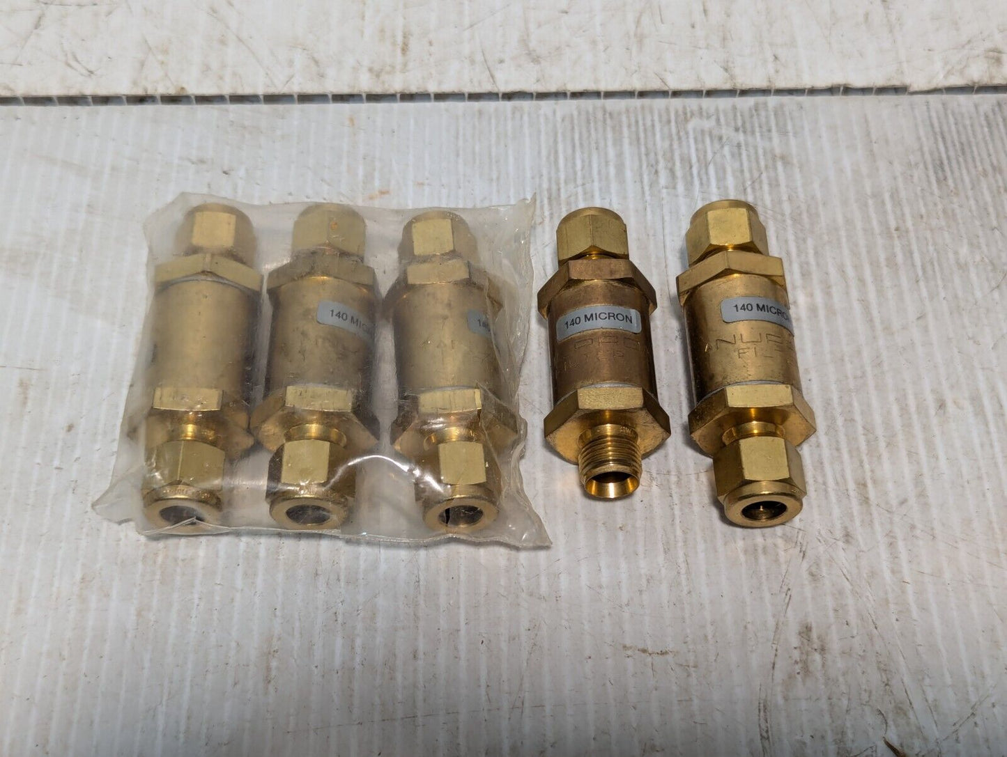 Lot of 5 Napa 3012 Gold Fuel Filters With Box - Free Shipping