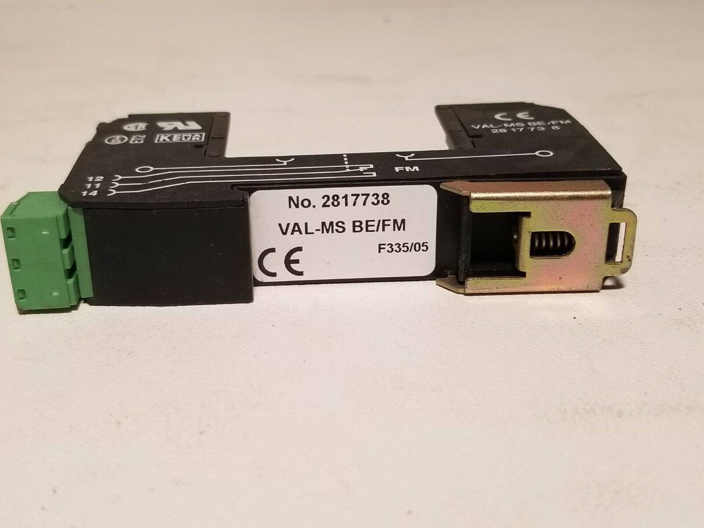Phoenix Contact VAL-MS BE/FM 2817738 base type2 arresters DIN rail