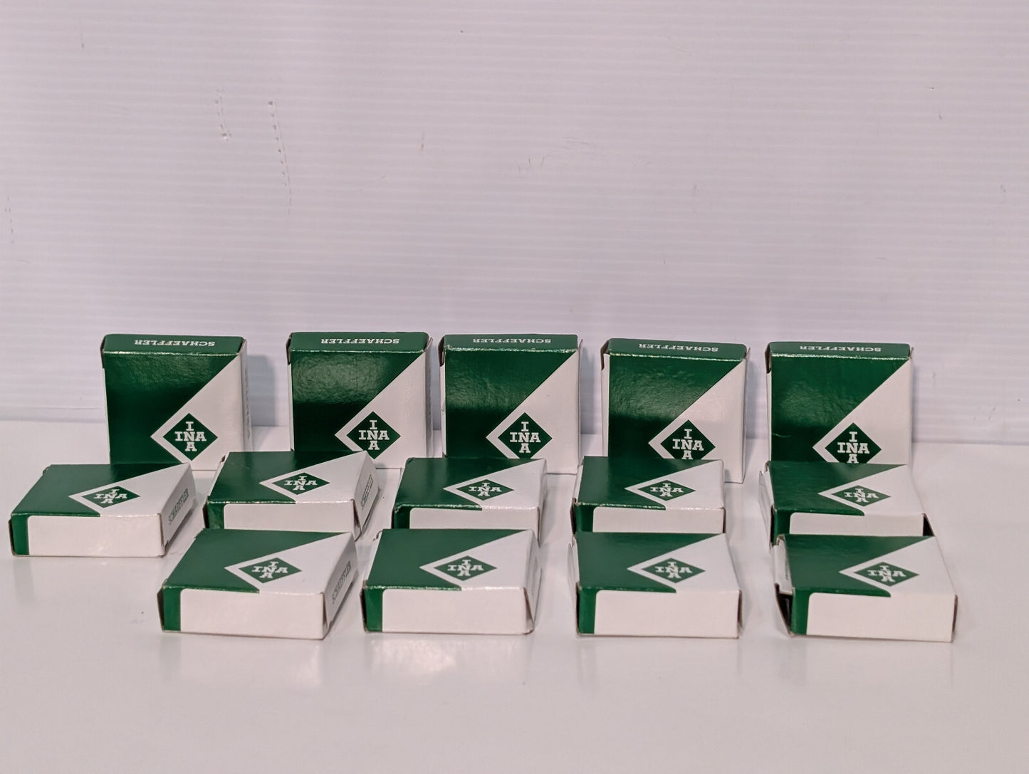 14 NOS: INA Schaeffler FF2535-ZW-0-2 Flat Cage Double Row Needle Roller Bearings