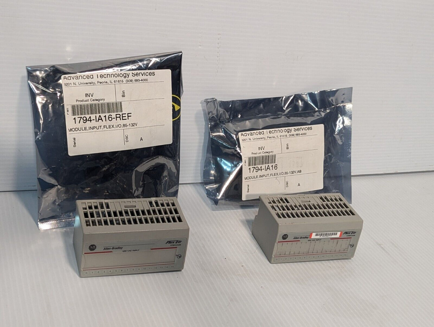 Allen Bradley 1794-IA16 SER A Flex I/O 120VAC Input Module 1794IA16 - Free Ship