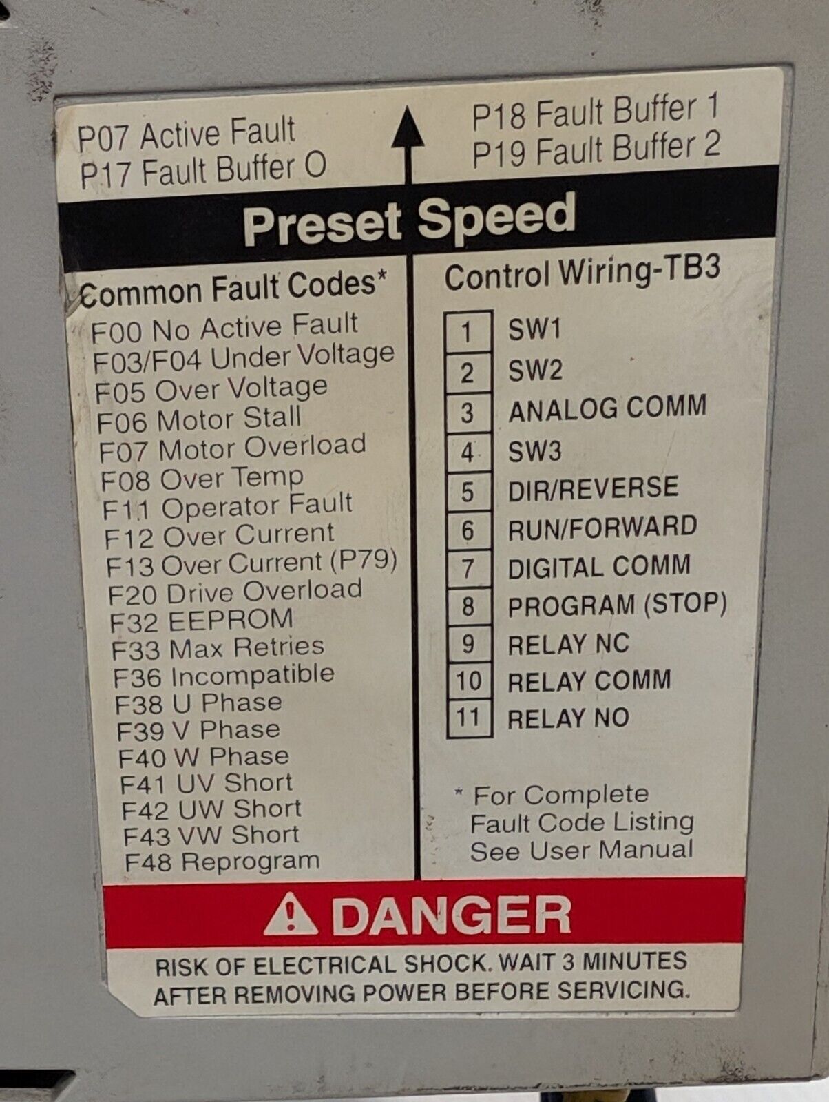 Allen Bradley 160-BA06NPS1 Variable Speed Drive, 6 AMP, 380-460 VAC as shown