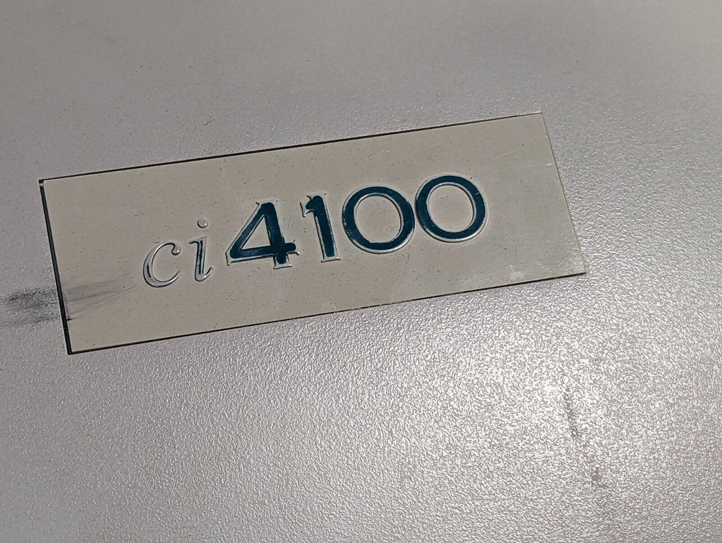 Abbott Architect ci4100 chemistry analyzer panels as shown