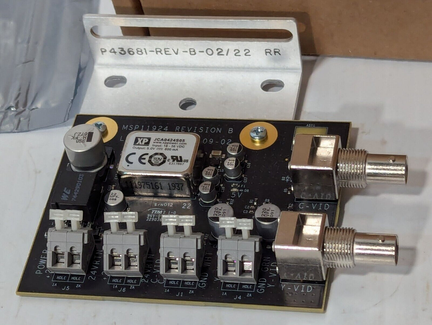 Libra STY-30209-02, MSP11924 rev. B, P43644-B circuit board, TTM 329036-01