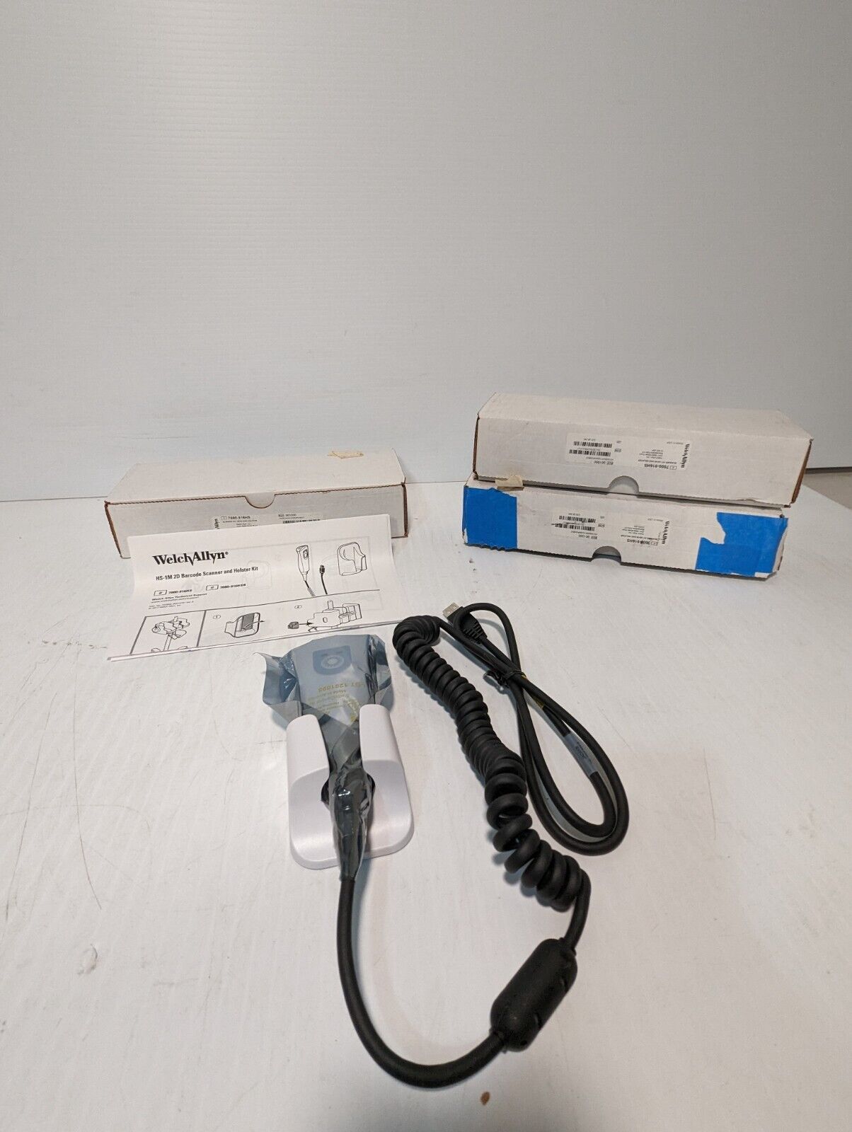 WelchAllyn 7000-916HS scanner kit HS1M and holster, 901000