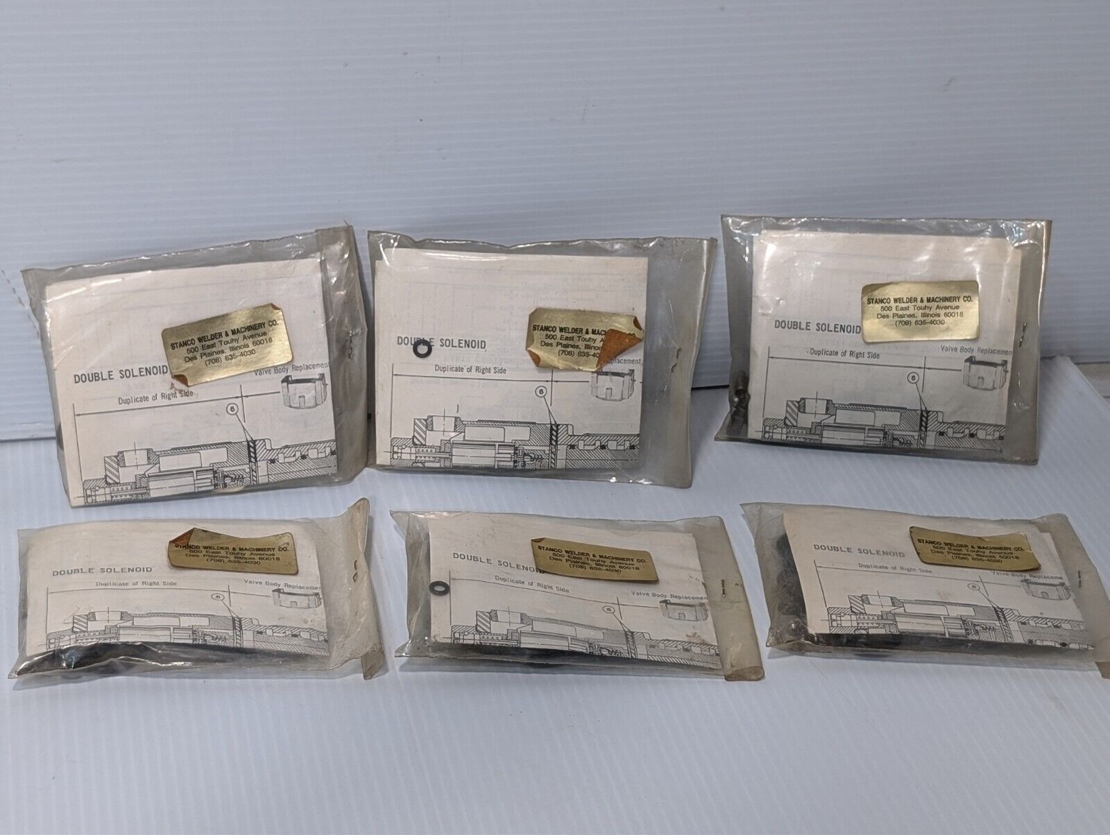 Taylor Winfield U-10049-E Seal-Off Valve Repair Kit as pictured - Free Shipping
