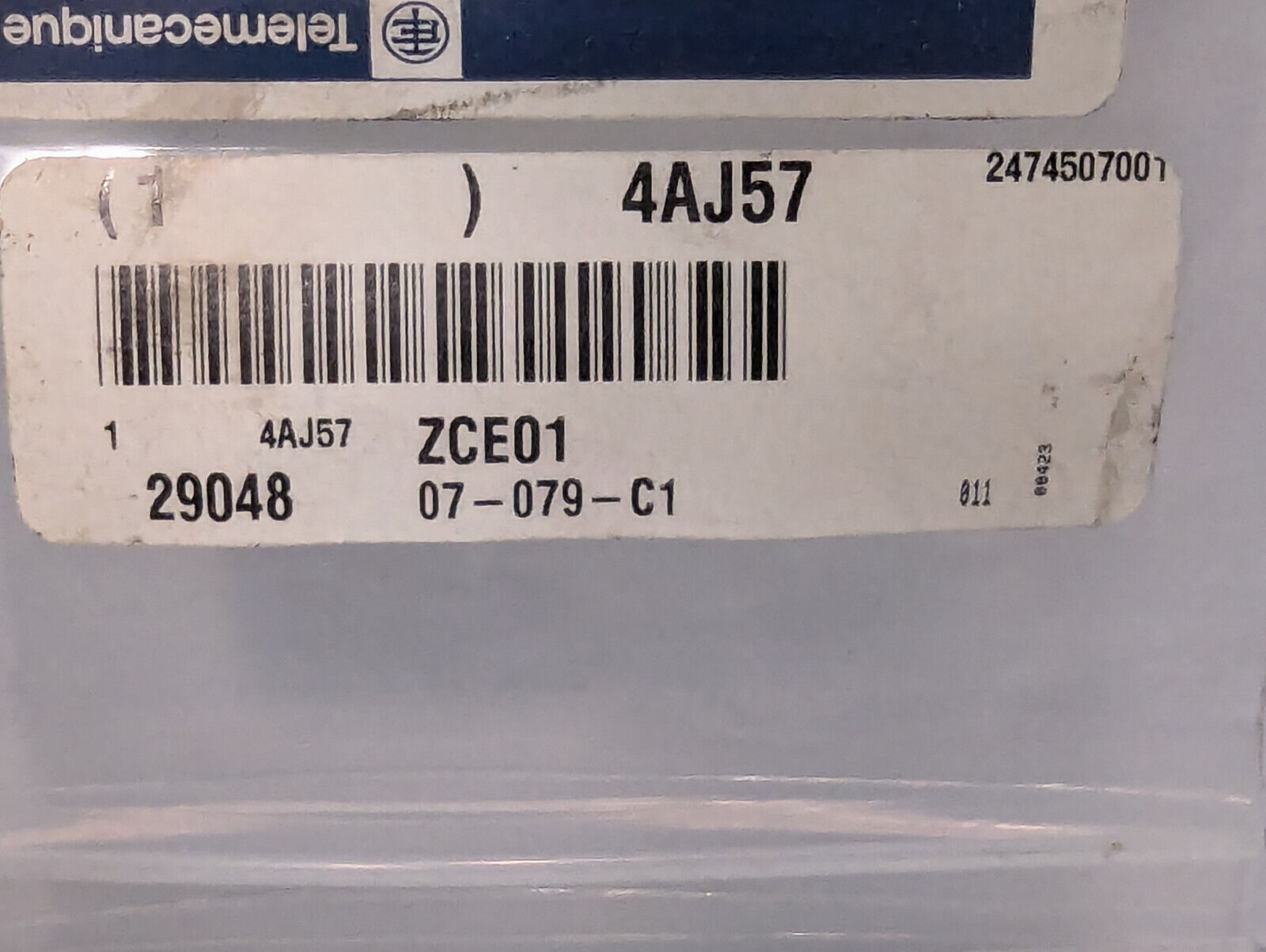 Telemecanique ZCE01 Square D Limit Switch Head 8B0744 -Free Shipping