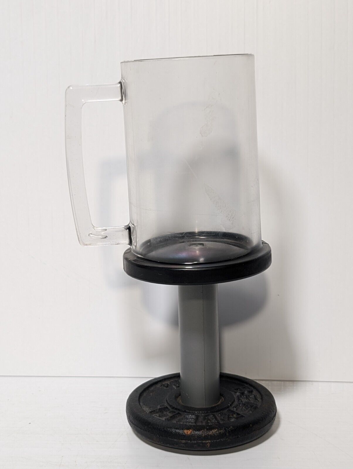90's Vintage Beerbell Dumbell Novelty Beer Mug