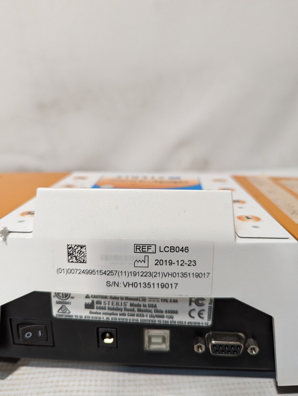 Steris Celerity LCB046 HP Incubator