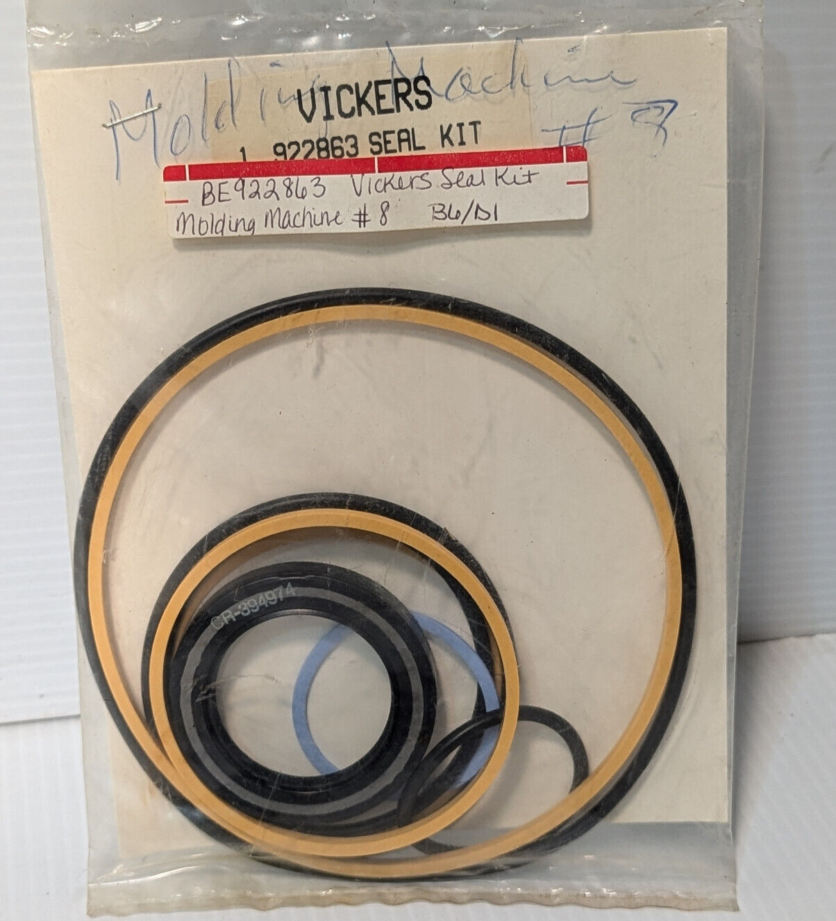 Vickers 922863 Seal kit for 4520V Pump, includes CR-394974 seal -Free Shipping