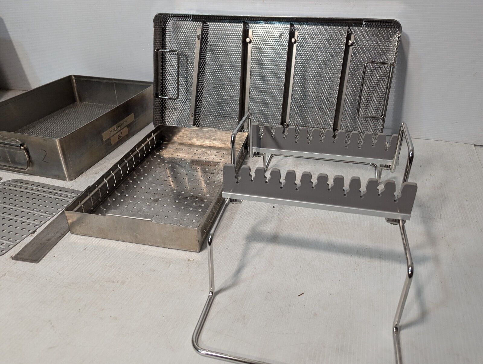 Stainless Steel Instrument Sterilization Case Assembly - Free Shipping+Returns