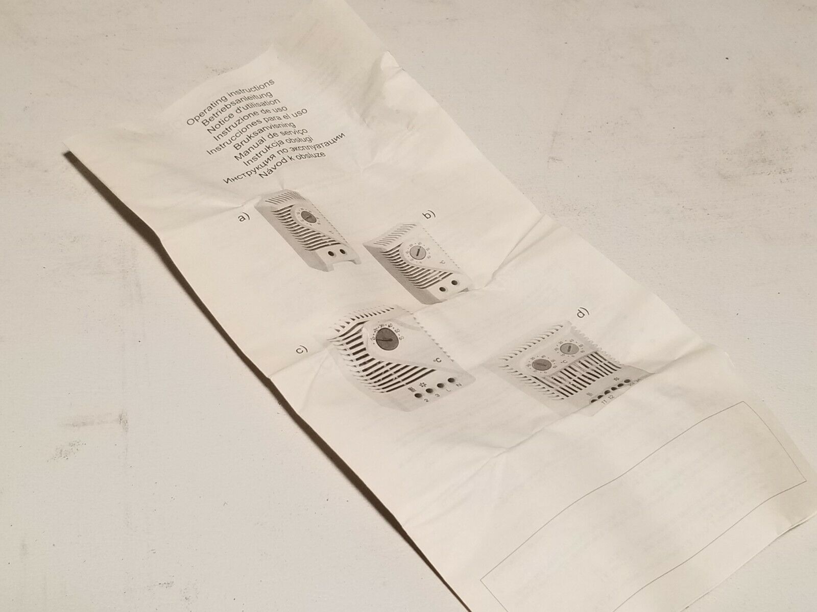 STEGO 01147.9-00 thermostat, 0-60 deg C, type 1147 NO