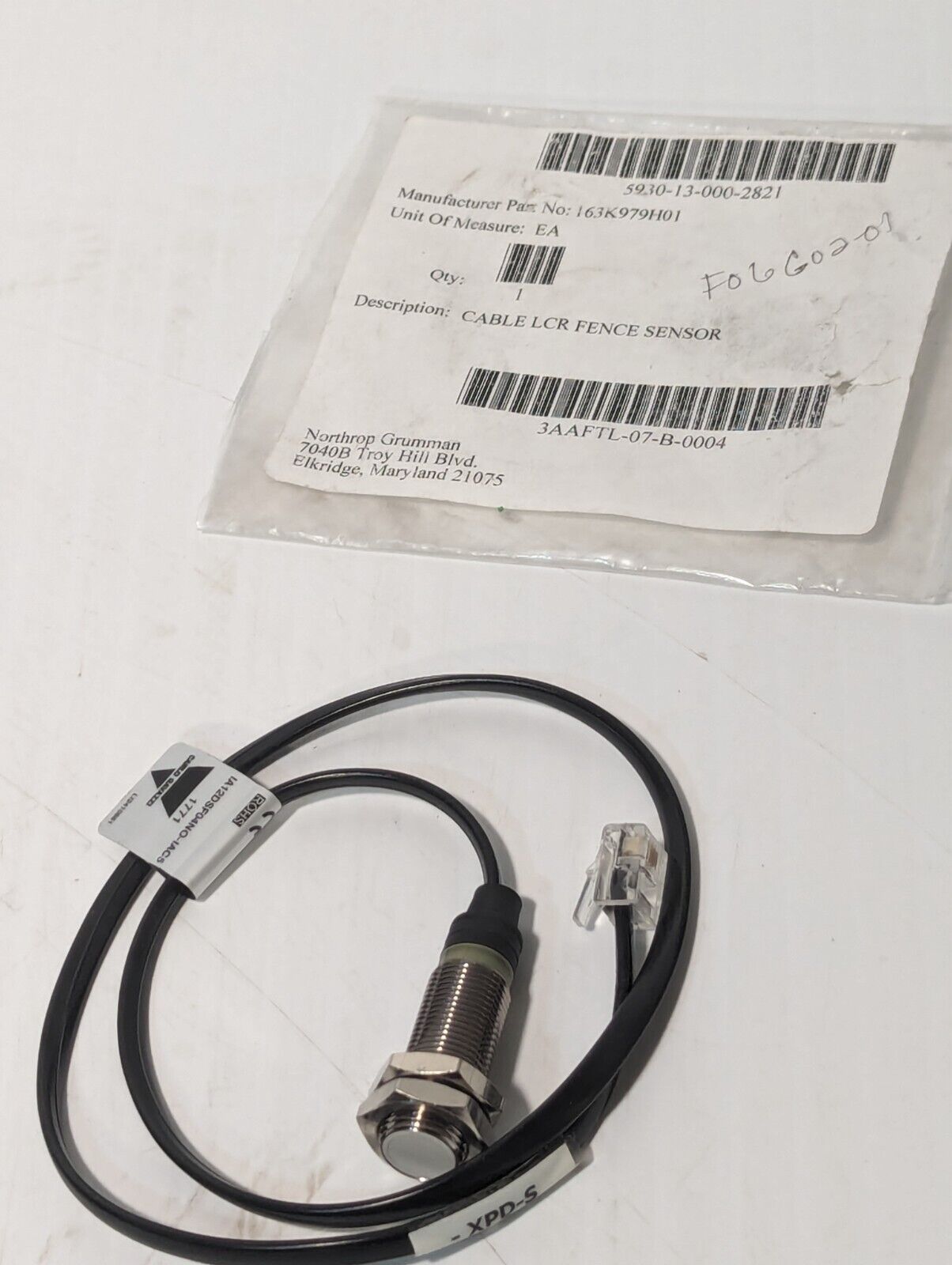 Carlo Gavazzi IA12DSF04NO-IAC5 Inductive Proximity Switch, 163K979H01 -Free Ship