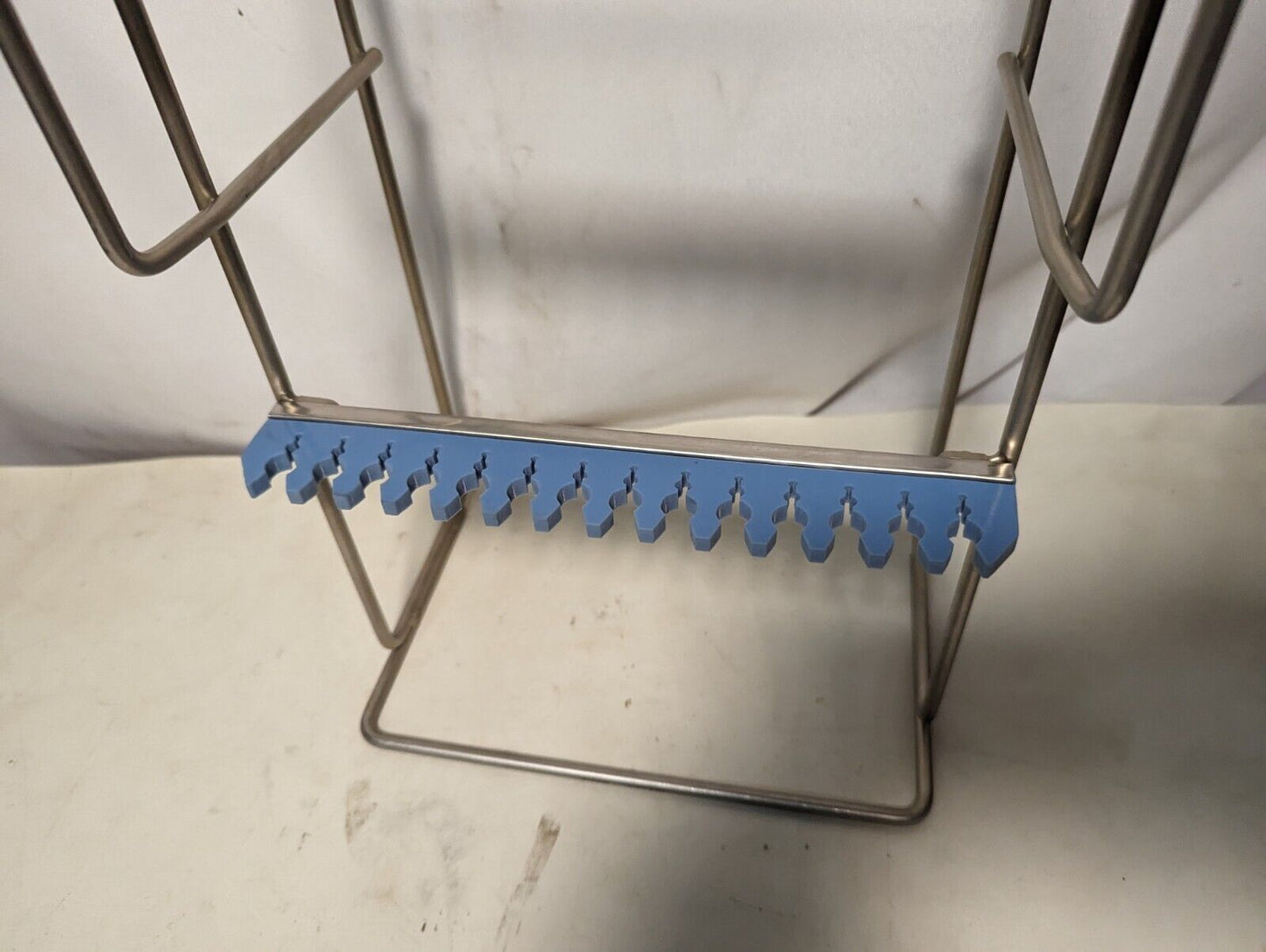 Wire and tubing organizer from medical facility, 24 in x 9.5 in x 6 in